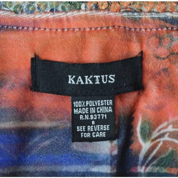 KAKTUS VINTAGE Y2K TIE DYE VELOUR ZIP HOODIE JACKET - Picture 9 of 9